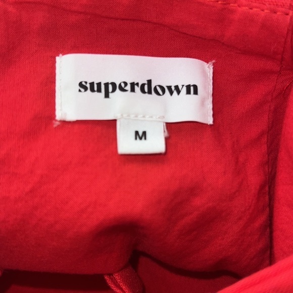 Superdown Revolve Sirena Ruffle Mini Dress Red
Open Back size Medium - Picture 11 of 16